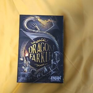 Dragon Farkle Board Game - Black and Gold